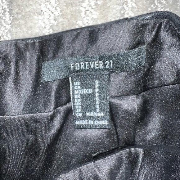 FOREVER 21 LACE UP MINI SKIRT - Picture 2 of 2